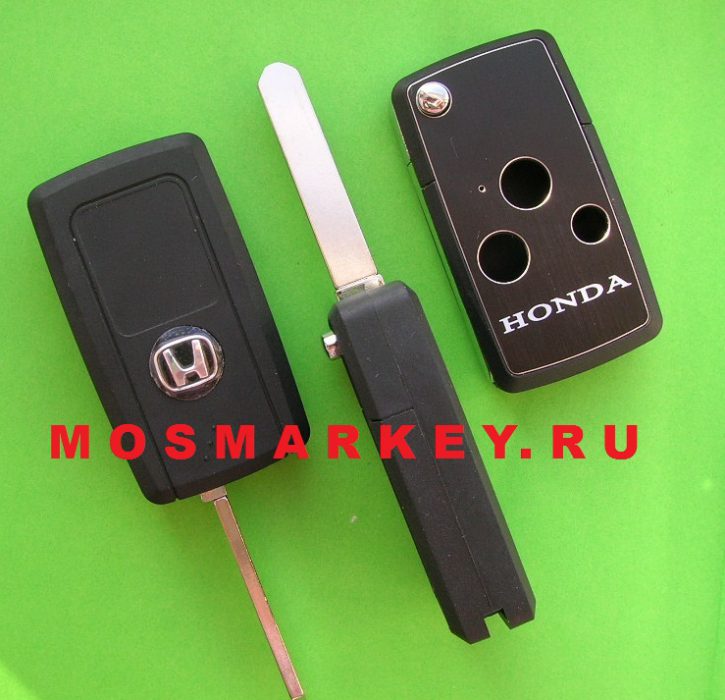 Honda HON66 - корпус выкидного ключа, 3 кнопки 